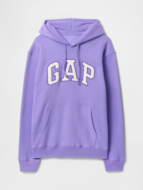 Стильное худи GAP на флисе 1159839601 (Фиолетовый S)
