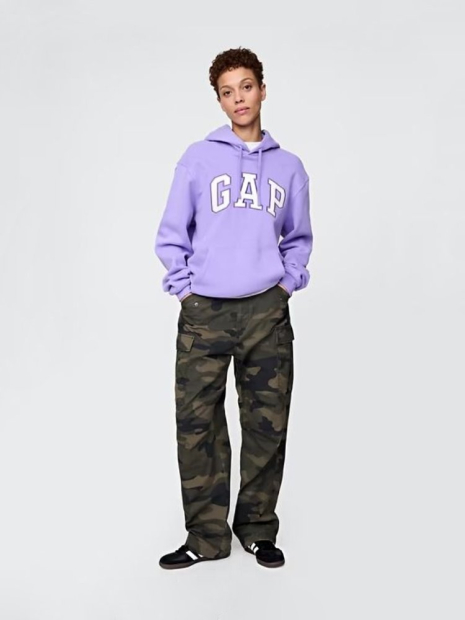 Стильне худи GAP на флісі 1159839660 (Фіолетовий L)
