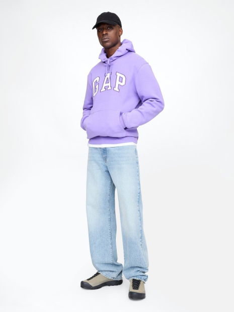 Стильне худи GAP на флісі 1159839660 (Фіолетовий L)