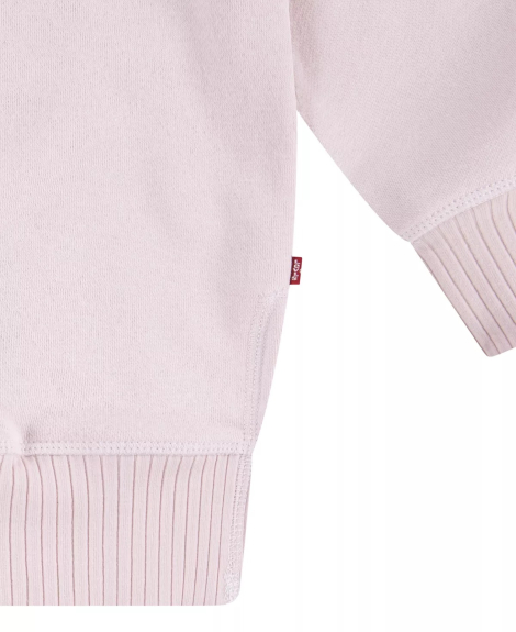 Стильное худи Levi's на флисе 1159840462 (Розовый 140-155)