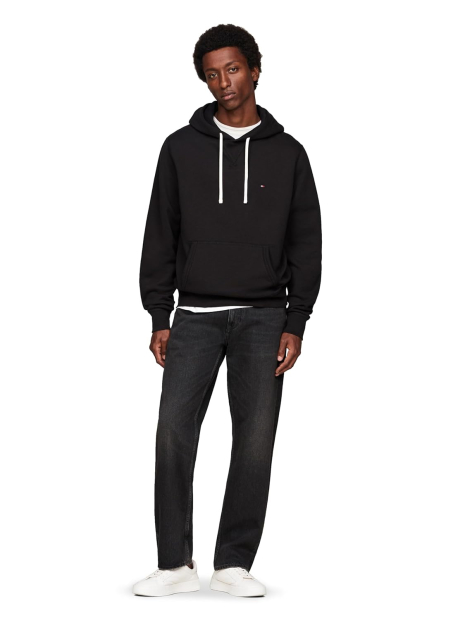 Мужское худи от Tommy Hilfiger на флисе 1159841098 (Черный XXL)