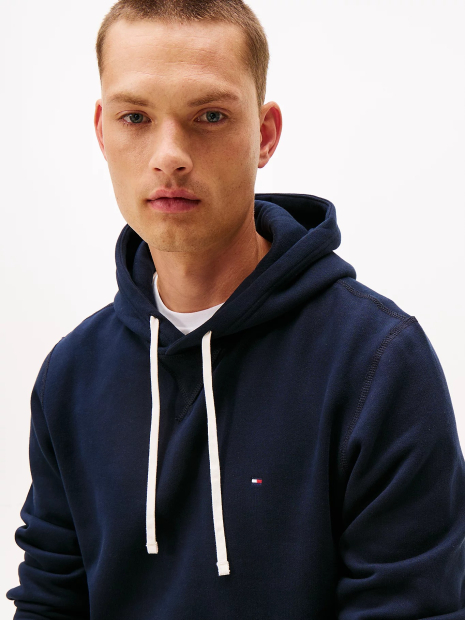 Мужское худи от Tommy Hilfiger на флисе 1159841165 (Синий 3XL)
