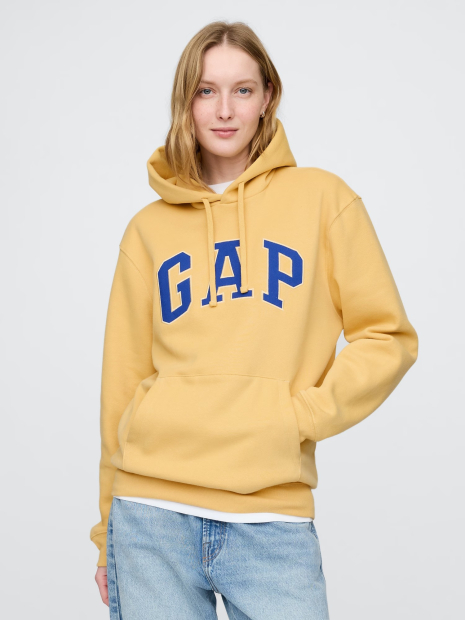 Стильное худи GAP на флисе 1159841547 (Желтый M)