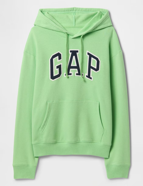 Стильное худи GAP на флисе 1159841622 (Зеленый S)