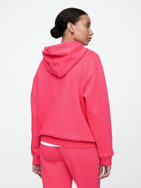 Стильное худи GAP на флисе 1159842366 (Розовый L)