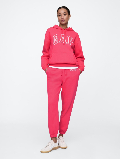 Стильное худи GAP на флисе 1159842328 (Розовый S)