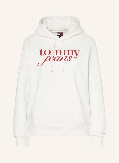 Женское худи с логотипом Tommy Hilfiger на флисе 1159842696 (Белый L)