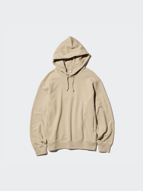 Стильное худи с капюшоном UNIQLO 1159844031 (Бежевый L)