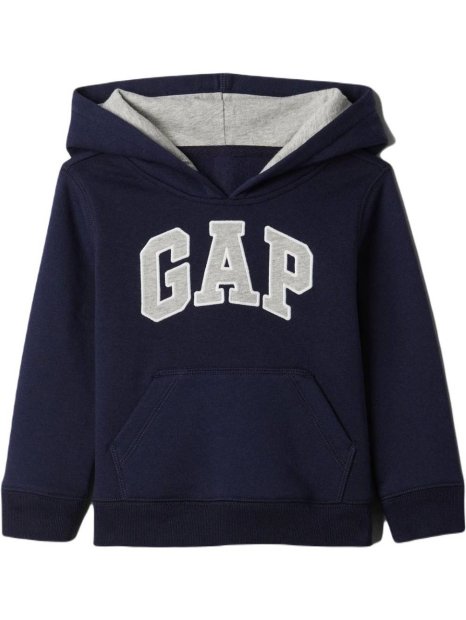 Детская худи на флисе GAP с логотипом 1159844887 (Синий 2)
