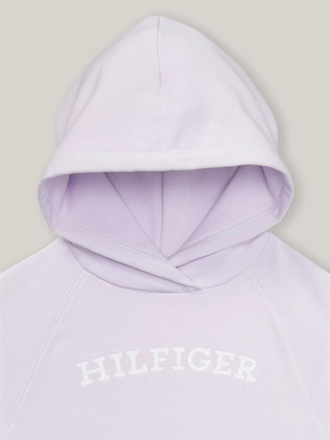 Детское худи Tommy Hilfiger с капюшоном 1159844942 (Сиреневый M)