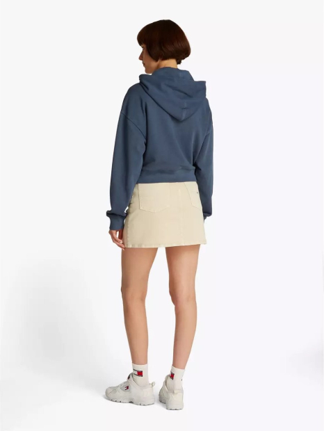 Женское худи Tommy Hilfiger с капюшоном 1159845316 (Синий M)