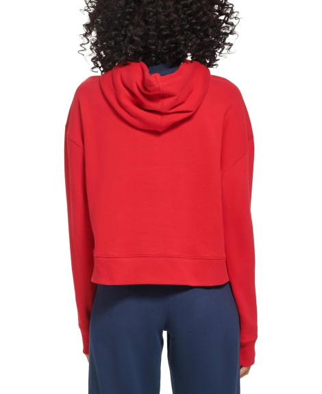 Женское худи на флисе Tommy Hilfiger с капюшоном 1159845924 (Красный XL)