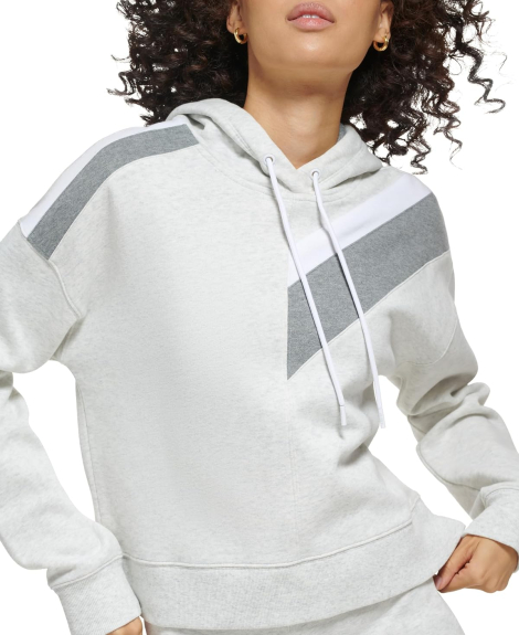 Женское худи на флисе Tommy Hilfiger с капюшоном 1159845929 (Серый XL)