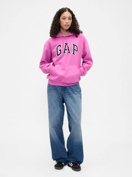 Художнє жіноче на флісі GAP з логотипом 1159846489 (Рожевий S)