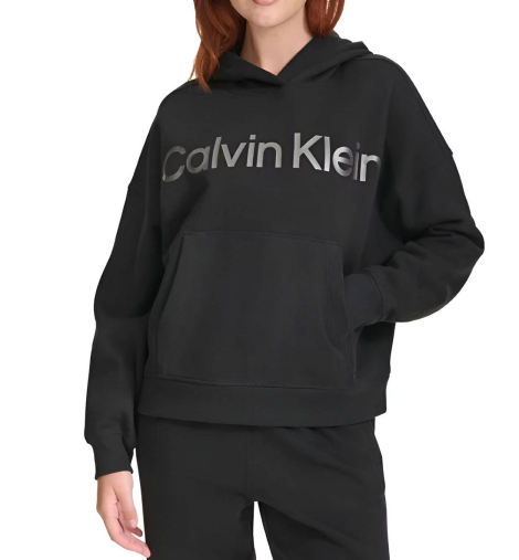 Женское худи Calvin Klein с капюшоном 1159847076 (Черный XL)