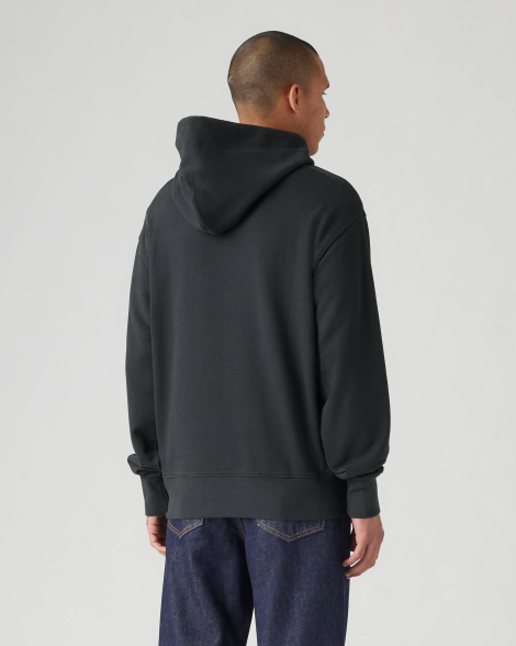 Мужское худи Levi's с логотипом 1159847375 (Черный XL)