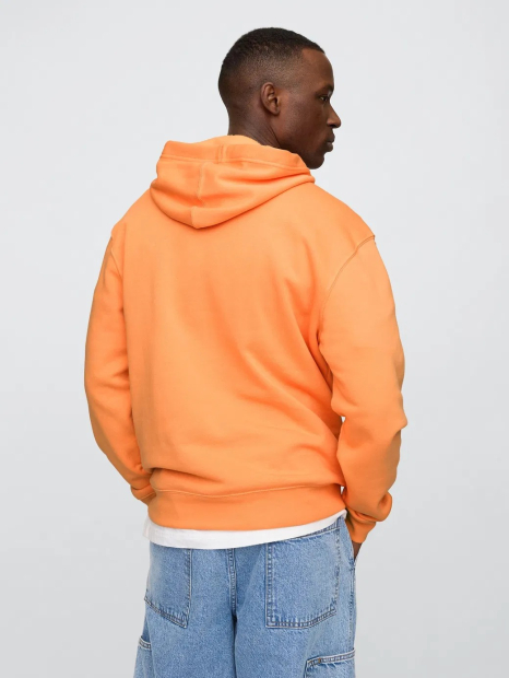 Чоловічий худий на флісі GAP з логотипом 1159848102 (Помаранчевий XL)