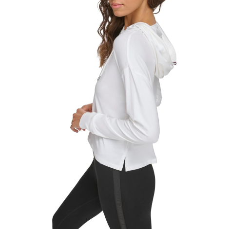 Женское легкое худи Tommy Hilfiger с капюшоном 1159849268 (Молочный XL)