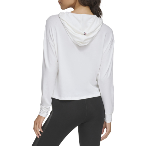 Женское легкое худи Tommy Hilfiger с капюшоном 1159849268 (Молочный XL)