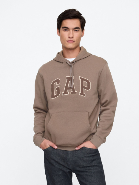 Чоловічий худий GAP фліс 1159850432 (Коричневий S)