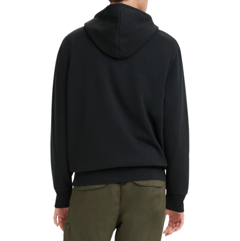 Мужское худи на флисе Levi's с логотипом 1159853287 (Черный S)