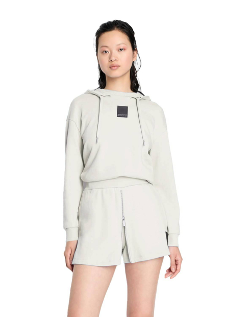 Жіноче худі Armani Exchange з капюшоном 1159853027 (Молочний L)