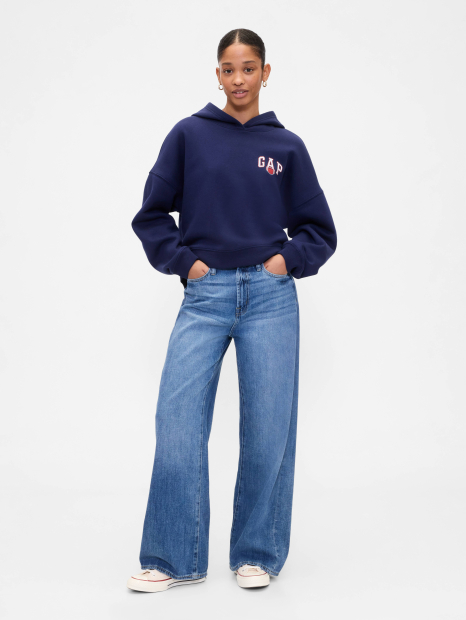 Художнє жіноче GAP з капюшоном 1159854840 (Синій L)