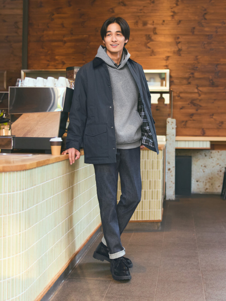 Худі оверсайз UNIQLO 1159856207 (Сірий XXL)