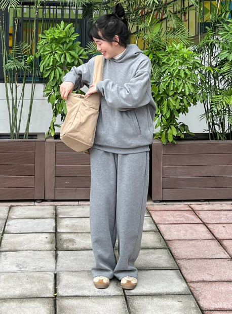 Худі оверсайз UNIQLO 1159856207 (Сірий XXL)