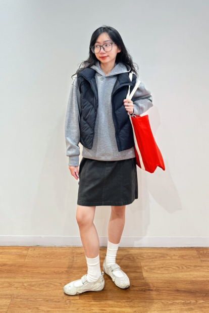 Худі оверсайз UNIQLO 1159856207 (Сірий XXL)