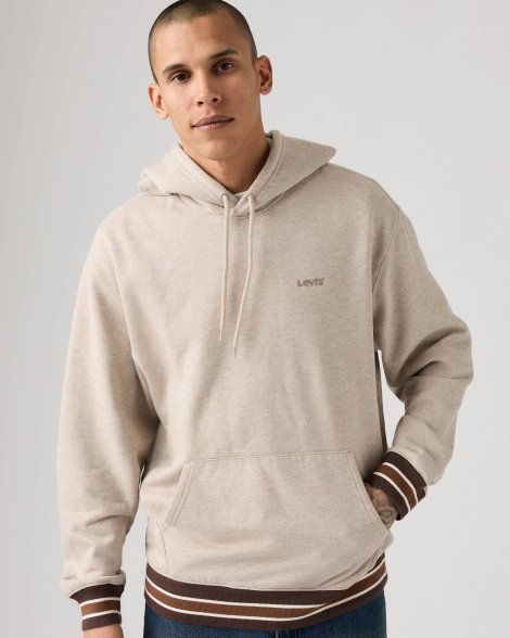 Чоловічий худий Levi's на флісі 1159858067 (Бежевий M)