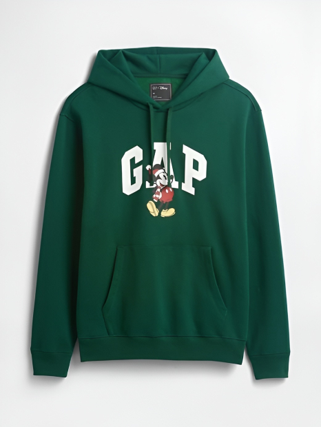 Чоловічий худий на флісі GAP × Disney 1159858248 (Зелений XXL)