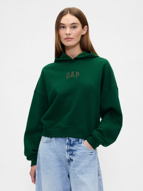 Женское худи GAP с капюшоном 1159860574 (Зеленый XXL)