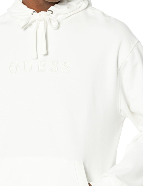 Чоловічий худі Guess з капюшоном 1159861921 (Білий XXL)