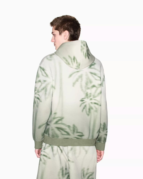 Мужское худи Armani Exchange 1159862315 (Зеленый XXL)