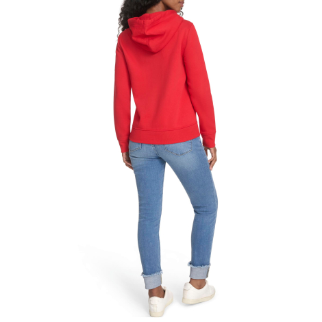 Женское худи Tommy Hilfiger на флисе 1159862519 (Красный S)