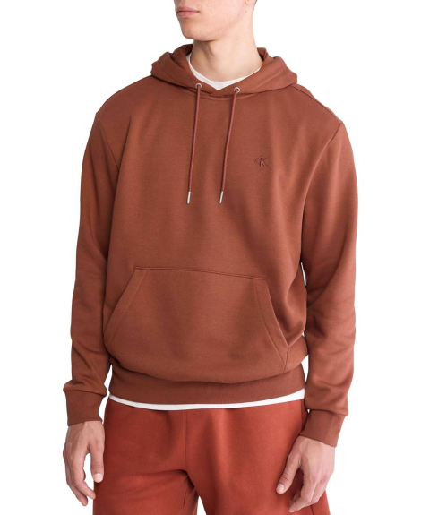 Худи на флисе Calvin Klein с капюшоном 1159862770 (Оранжевый L)
