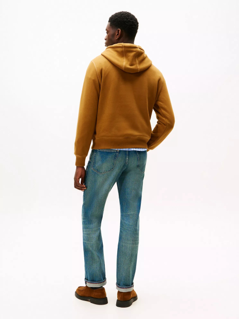 Мужское худи на флисе Tommy Hilfiger с логотипом 1159862912 (Коричневый M)