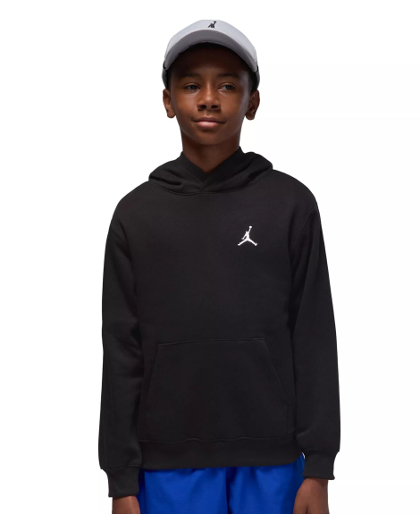 Детское худи на флисе Nike Jordan 1159864762 (Черный S) на рост 128-132 см