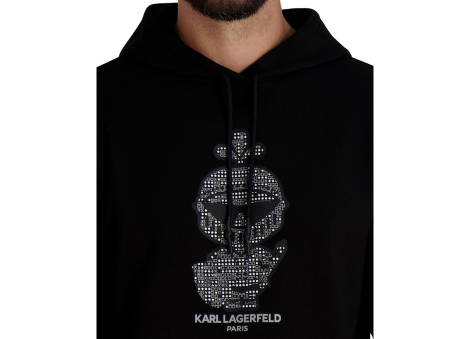 Чоловічий худі Karl Lagerfeld Paris з капюшоном 1159864876 (Чорний L)