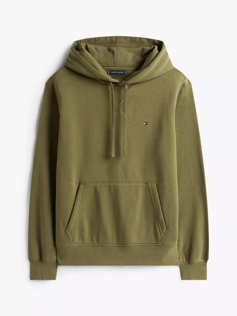 Чоловічий худі від Tommy Hilfiger на флісі 1160034477 (Зелений M)