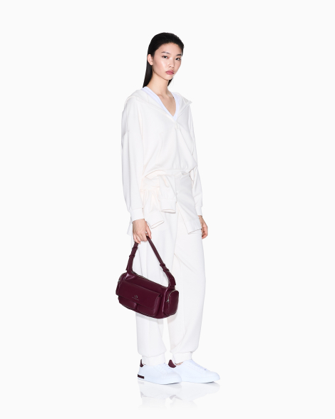 Женское худи Armani Exchange с капюшоном 1160152056 (Молочный XS)