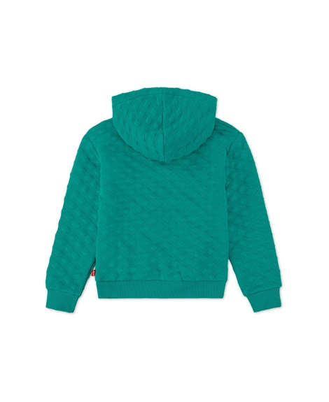 Стегане худи Levi's 1160310509 (Зелений 2T) на зріст 86-92 см