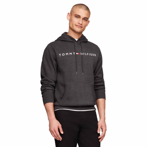 Чоловічий худі Tommy Hilfiger на флісі 1160590549 (Сірий XXL)