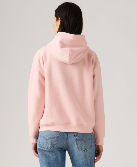 Жіноче худі Levi's на флісі 1160693424 (Рожевий L)