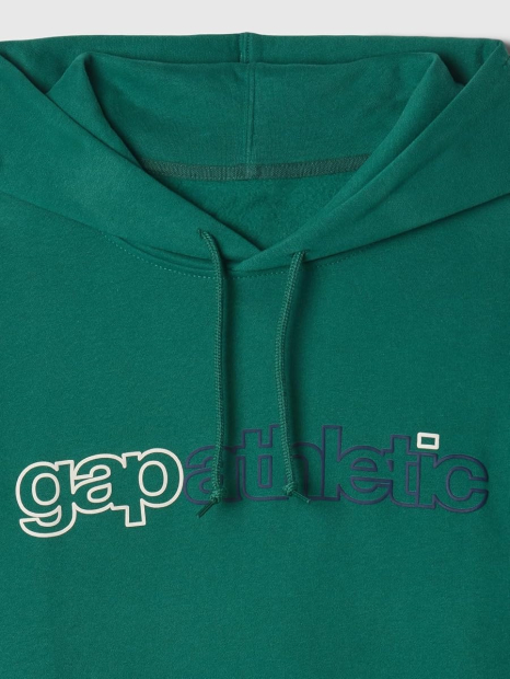 Мужское худи GAP на флисе 1161421295 (Зеленый XS)