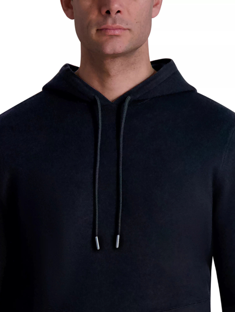 Мужское вязаное худи Karl Lagerfeld Paris 1161630772 (Синий XXL)