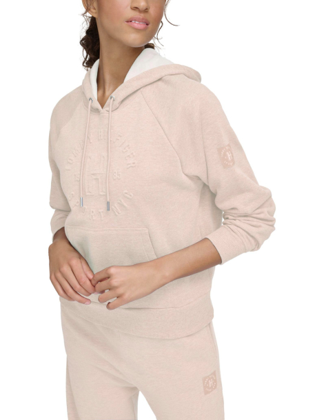 Женское худи на флисе Tommy Hilfiger 1161827253 (Бежевый M)