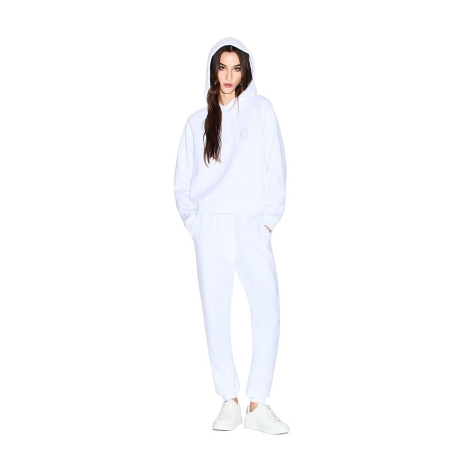 Женское худи Armani Exchange с логотипом из страз 1162095430 (Белый XS)