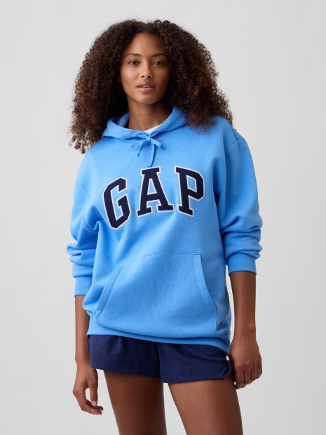 Худи на флисе GAP с логотипом 1162359932 (Голубой XXL)